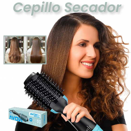 Cepillo Secador NOVA | Alisa, da volumen y estiliza en minutos ⚡