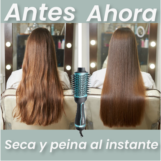 Cepillo Secador NOVA | Alisa, da volumen y estiliza en minutos ⚡