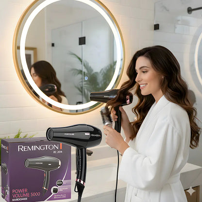 Secador de Cabello Remlngton 5000W – Potencia extrema para un cabello brillante y sin frizz