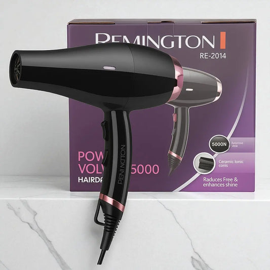 Secador de Cabello Remlngton 5000W – Potencia extrema para un cabello brillante y sin frizz