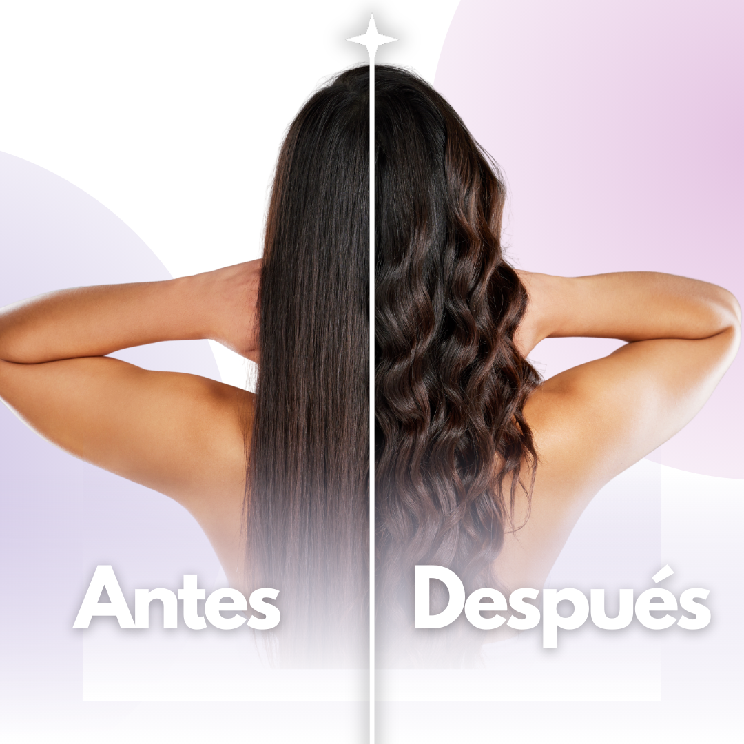 Cepillo de aire caliente giratorio automático 3 en 1