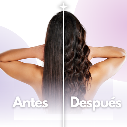 Cepillo de aire caliente giratorio automático 3 en 1