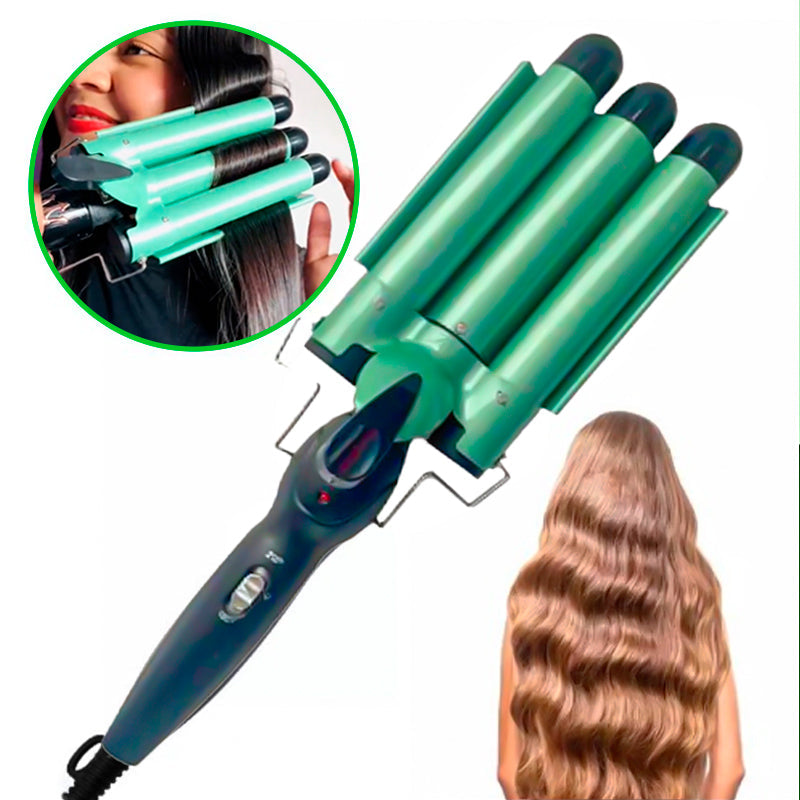 Combo Aguacate Profesional: Rizador Sirena + Cepillo Secador ✨